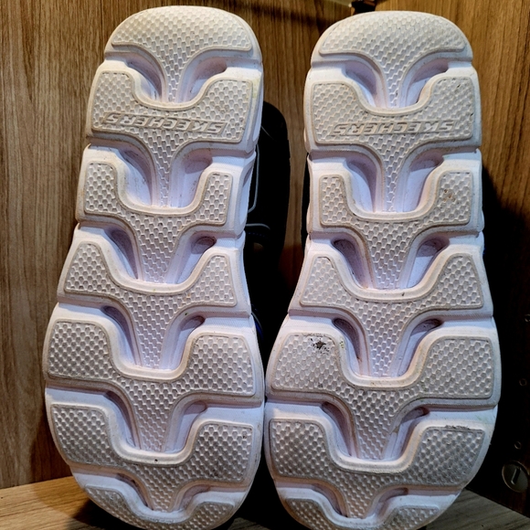 Sketchers Light Up Sandles, Blue, Size 3 - Picture 3 of 5